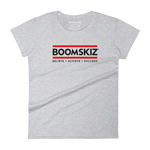 BOOMSKIZ® Foundation Womens T-Shirt - Heather Grey #boomskiz