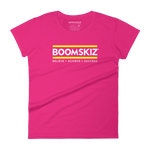 BOOMSKIZ® Foundation Womens T-Shirt - Hot Pink #boomskiz
