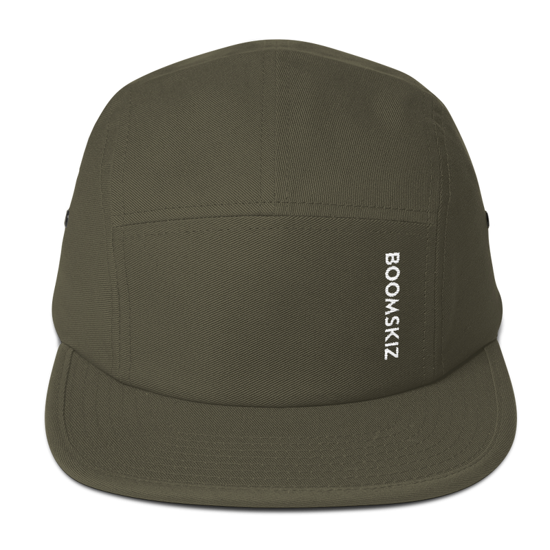 BOOMSKIZ® Sideways 5-Panel Camper Hat - Olive #boomskiz #boomskizhats