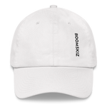 BOOMSKIZ® Sideways Dad Hat - White #boomskiz #boomskizhats