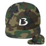 BOOMSKIZ® Signature B Snapback Hats - Green Camouflage #boomskiz #boomskizhats