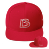 BOOMSKIZ® Signature B Snapback Hats - Red #boomskiz #boomskizhats