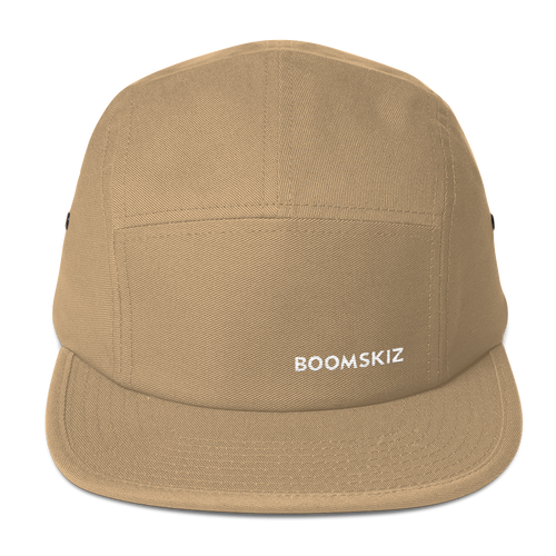 BOOMSKIZ® on the DL 5-Panel Camper Hat - Khaki #boomskiz #boomskizhats