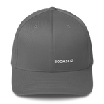 BOOMSKIZ® on the DL Fitted Hat - Grey #boomskiz #boomskizhats