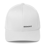 BOOMSKIZ® on the DL Fitted Hat - White #boomskiz #boomskizhats
