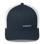BOOMSKIZ® on the DL Retro Trucker Cap - Navy/ White #boomskiz #boomskizhats