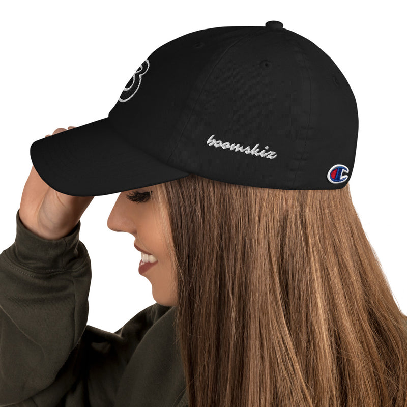 BOOMSKIZ® Signature B Champion Dad Hat - Black