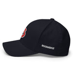 BOOMSKIZ® Signature B Flexfit Fitted Hat - Black