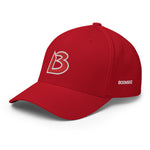 BOOMSKIZ® Signature B Flexfit Fitted Hat - Red