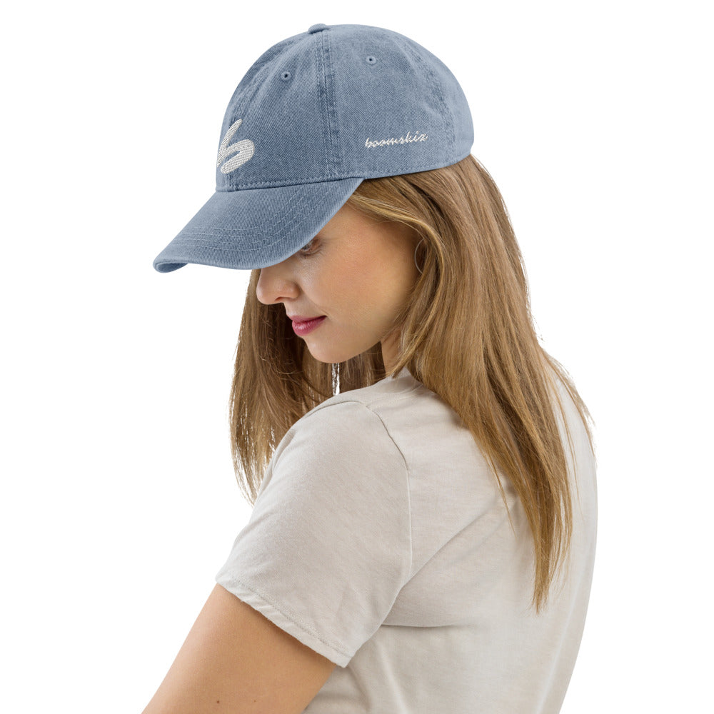 BOOMSKIZ B Denim Hat - Blue – BOOMSKIZ® Apparel