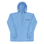 BOOMSKIZ® Script Embroidered Champion Packable Jacket - Light Blue