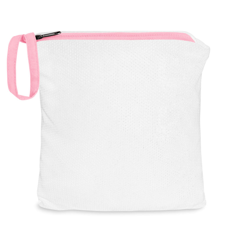 BOOMSKIZ® Script Embroidered Champion Packable Jacket - Pink