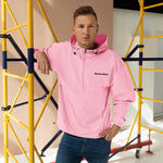BOOMSKIZ® Script Embroidered Champion Packable Jacket - Pink