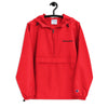 BOOMSKIZ® Script Embroidered Champion Packable Jacket - Scarlet Red
