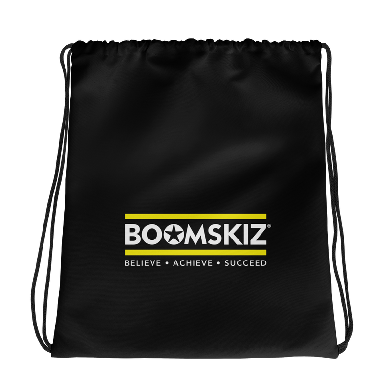 BOOMSKIZ® Foundation Drawstring Bag Black/ Yellow