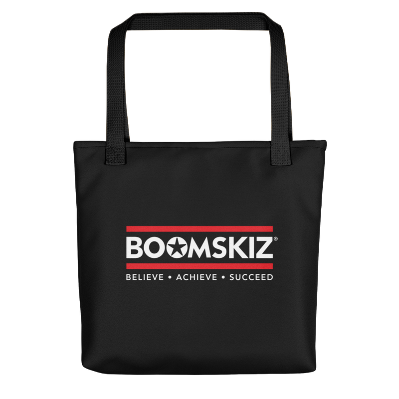 BOOMSKIZ® Foundation Tote Bag Black/ Red