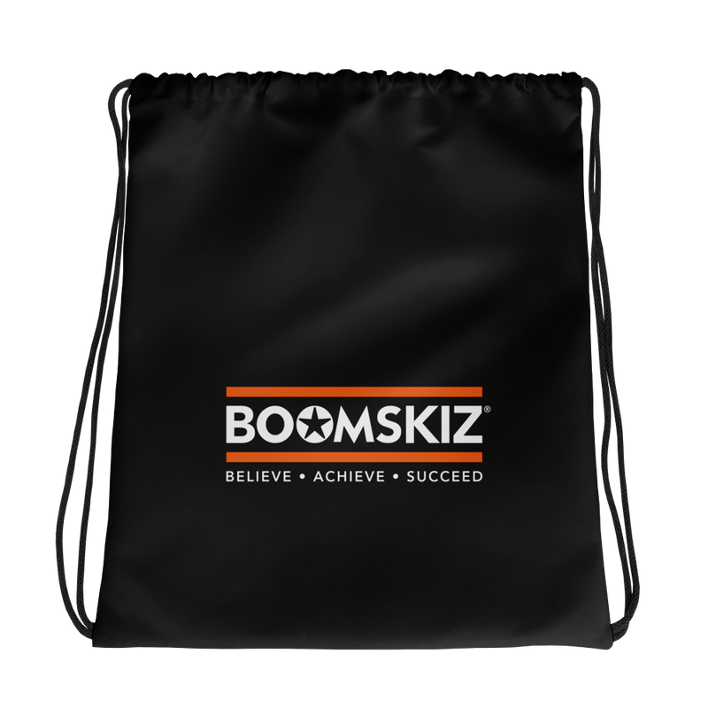 BOOMSKIZ® Foundation Drawstring Bag Black/ Orange