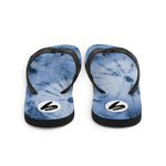 BOOMSKIZ® Unisex Flip-Flops - Blue Tie Dye
