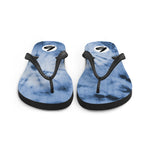 BOOMSKIZ® Unisex Flip-Flops - Blue Tie Dye