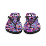 BOOMSKIZ® Unisex Flip-Flops - Paisley Purple