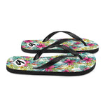 BOOMSKIZ® Unisex Flip-Flops - Pink Flowers