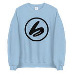 BOOMSKIZ® Oversized Logo Sweatshirt - Light Blue