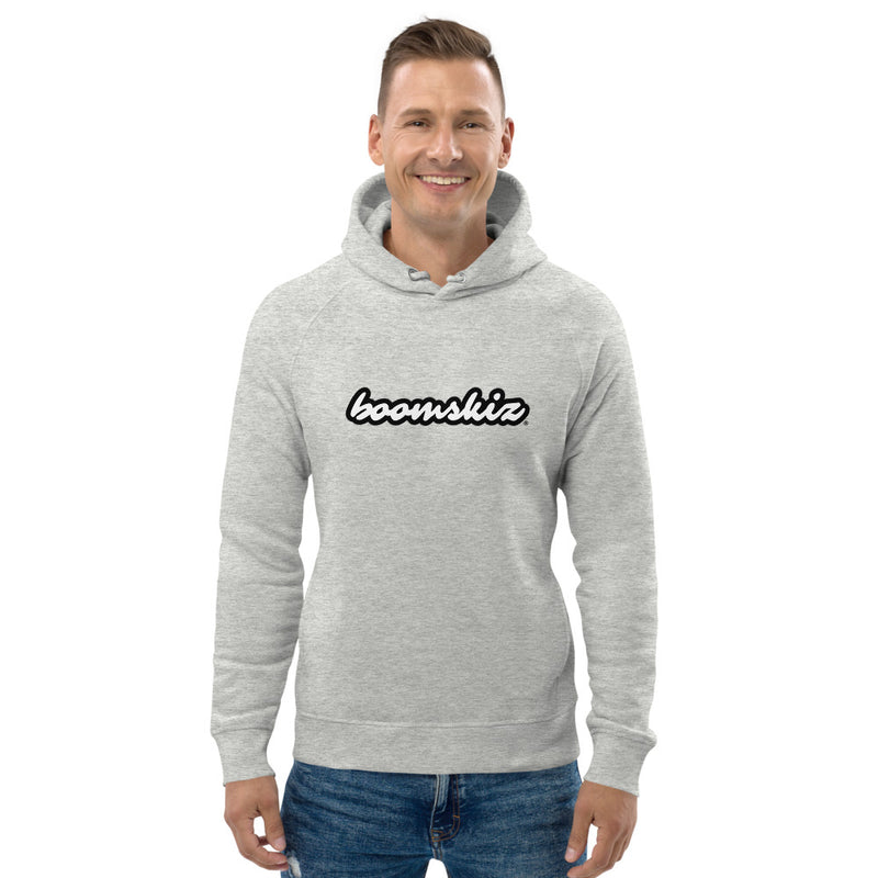 BOOMSKIZ Large Script Eco-Friendly Hoodie - Athletic Heather