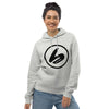 BOOMSKIZ® Oversized Logo Eco-Friendly Hoodie - Athletic Heather