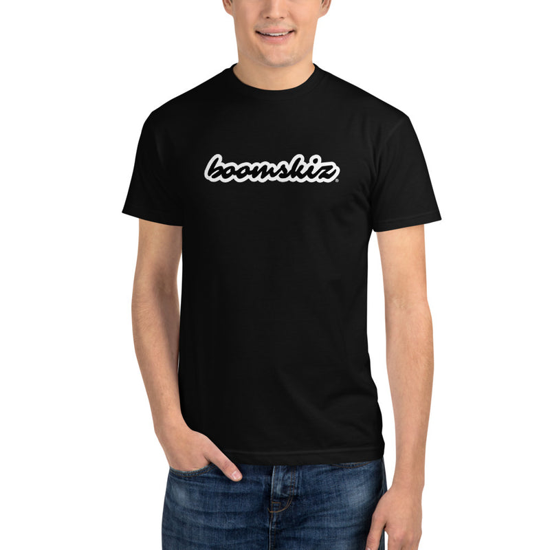 BOOMSKIZ® Large Script Sustainable T-Shirt - Black