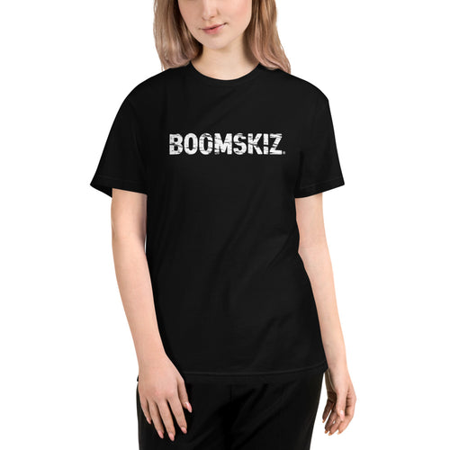 BOOMSKIZ® Scratched Sustainable T-Shirt - Black