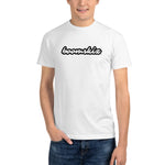 BOOMSKIZ® Large Script Sustainable T-Shirt - White