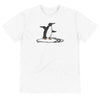 BOOMSKIZ® Penguin Surfer Sustainable T-Shirt - White