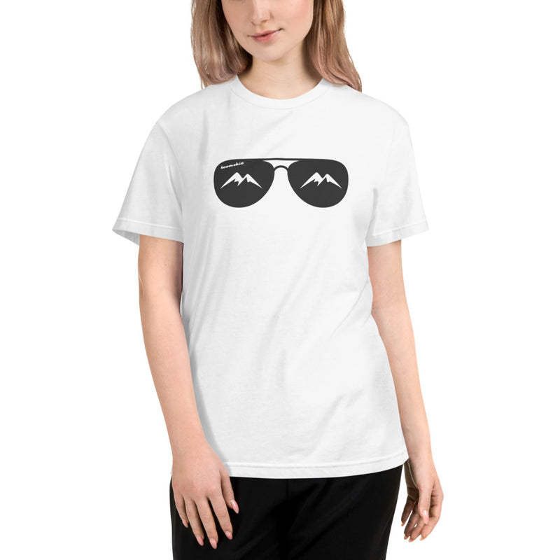 BOOMSKIZ® Mountain View Sustainable T-Shirt - White