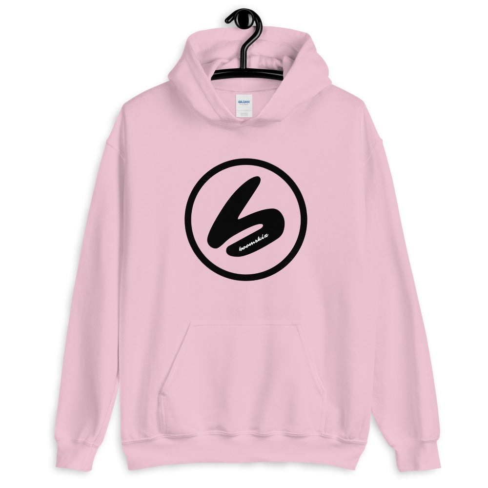BOOMSKIZ® Oversized Logo Unisex Hoodie - Pink – BOOMSKIZ