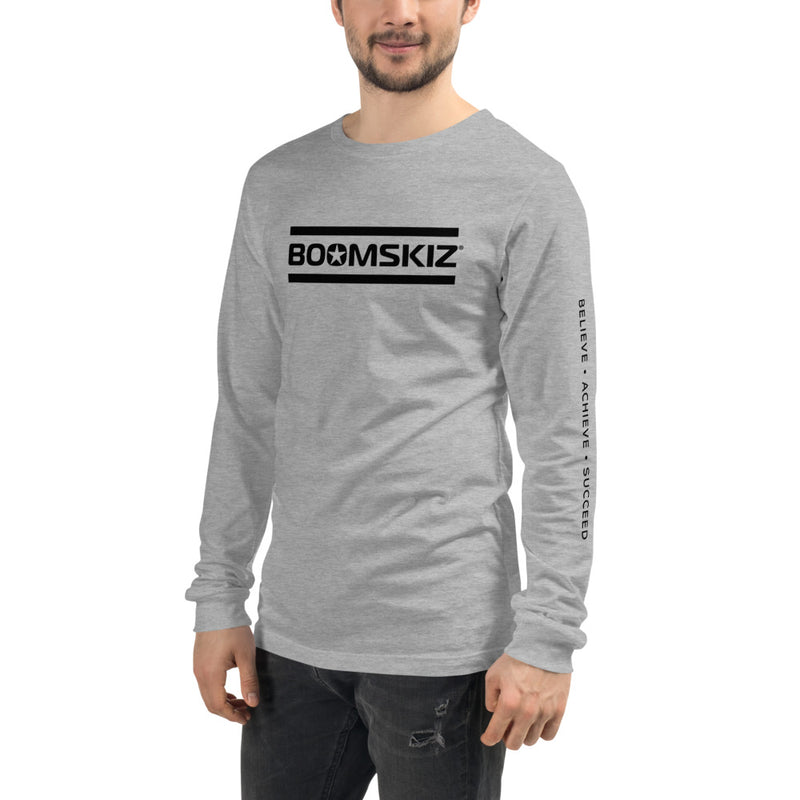 BOOMSKIZ® Foundation Long Sleeve T-Shirt - Athletic Heather