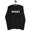 BMSKZ™ Collegiate Long Sleeve T-Shirts - Black