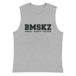 BMSKZ™ BAS Collegiate Muscle Shirt - Athletic Heather