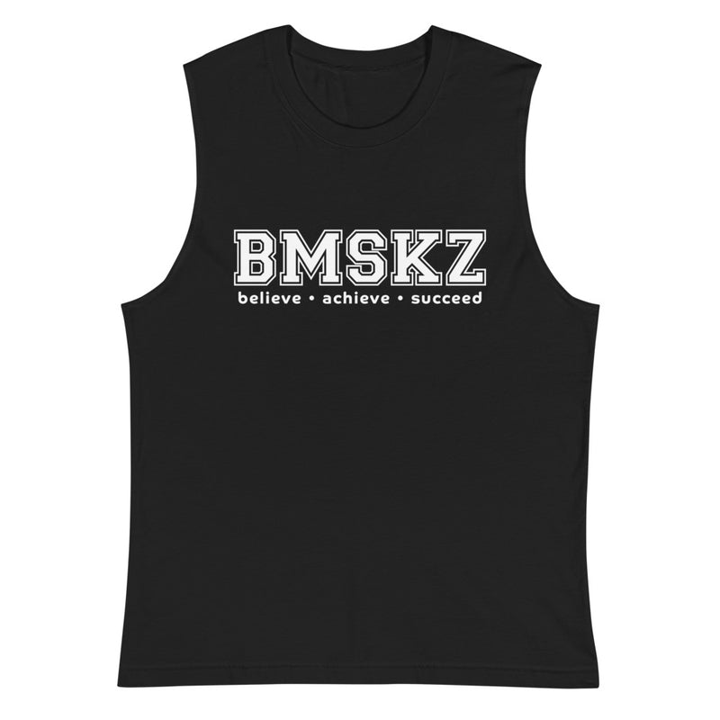 BMSKZ™ BAS Collegiate Muscle Shirt - Black