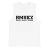 BMSKZ™ BAS Collegiate Muscle Shirt - White