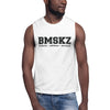 BMSKZ™ BAS Collegiate Muscle Shirt - White