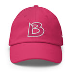 BOOMSKIZ® Signature B Dad Hat - Bright Pink